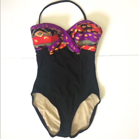 Vintage Other - Swim suite one piece swim wear vintage sz 12